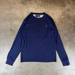 Polo Assn. navy long sleeve shirt Size men's small